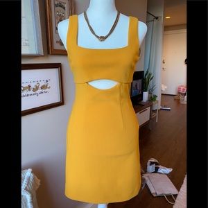 Finders Keepers Mustard Yellow Dress